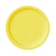 Platos de color amarillo de 18 cm