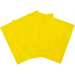 Servilletas de color amarillo